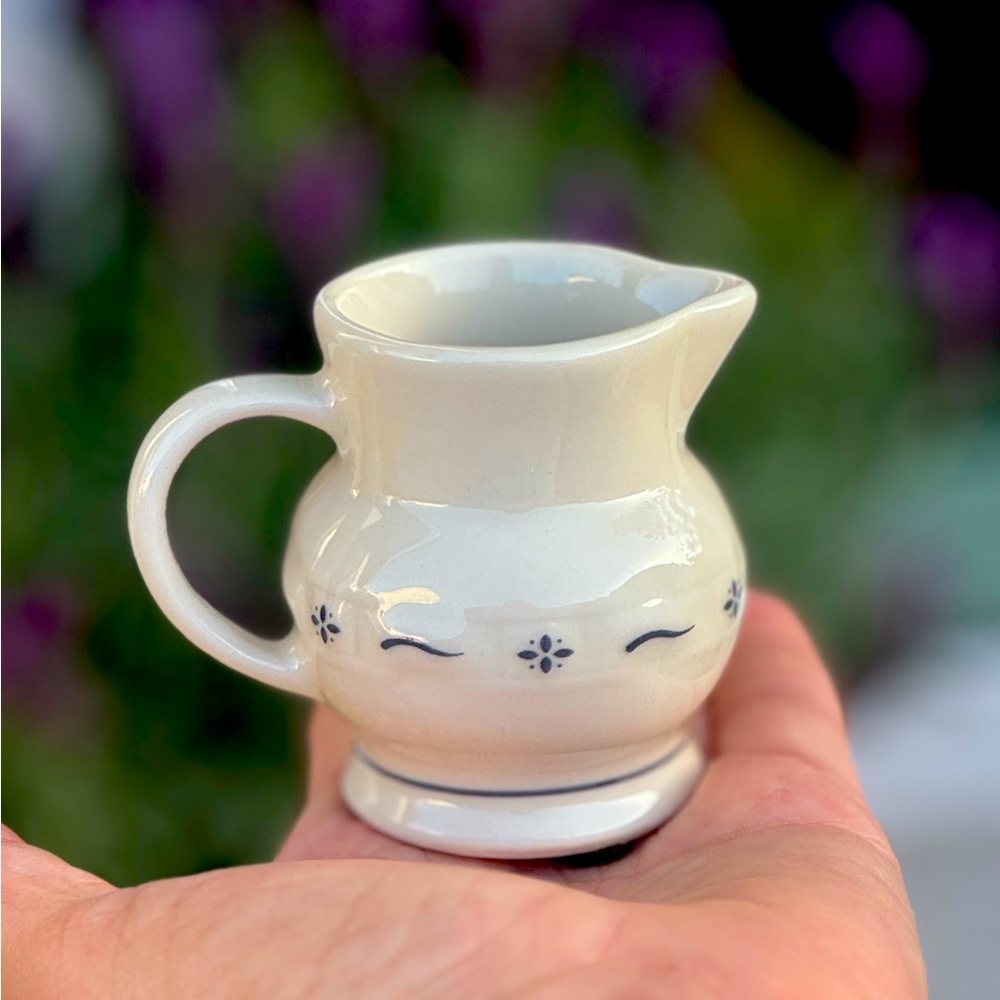Longaberger Collector's Club Woven Traditions Mini Pitcher